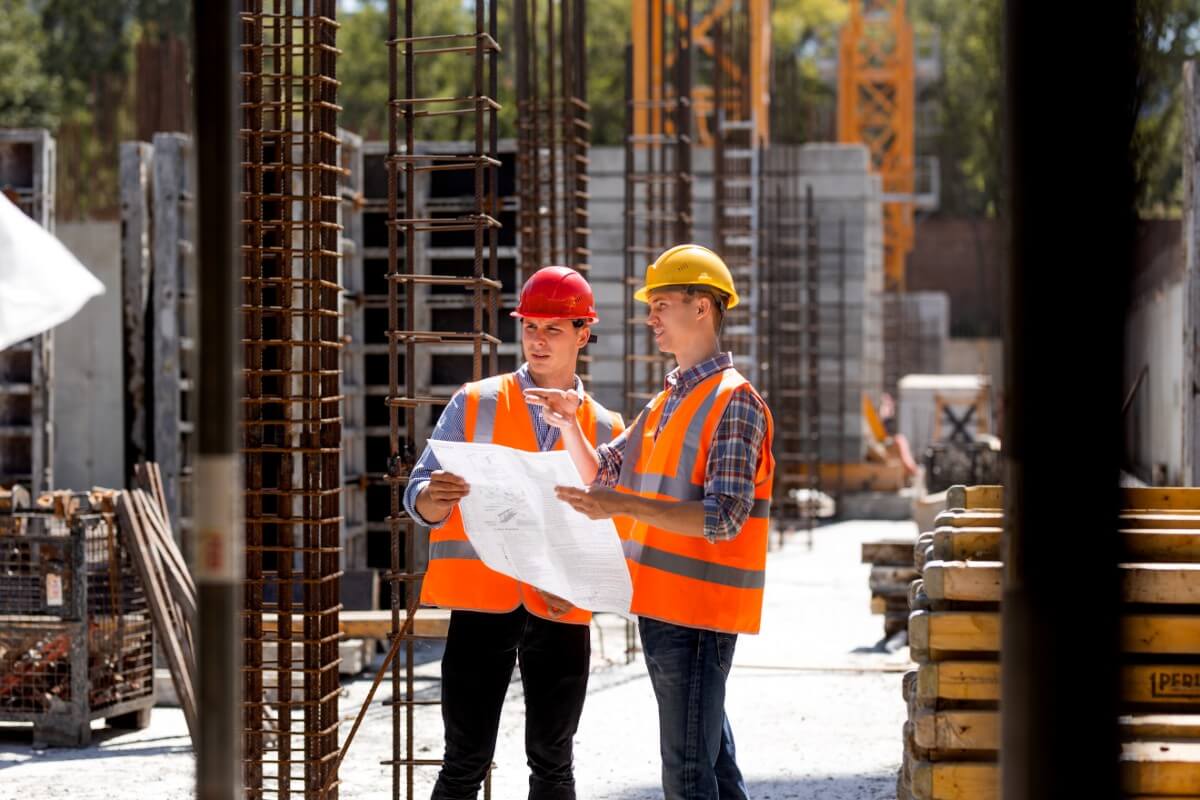 construction manager and engineer dressed in orang 2024 09 18 09 43 24 utc Custom